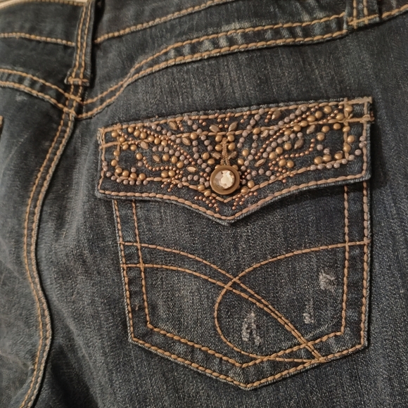 NWOT Sz 12 INC Boot Leg jeans! - Picture 4 of 6